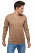Cachemire Naturel pull homme natural poppy 4f natural brown 4xl